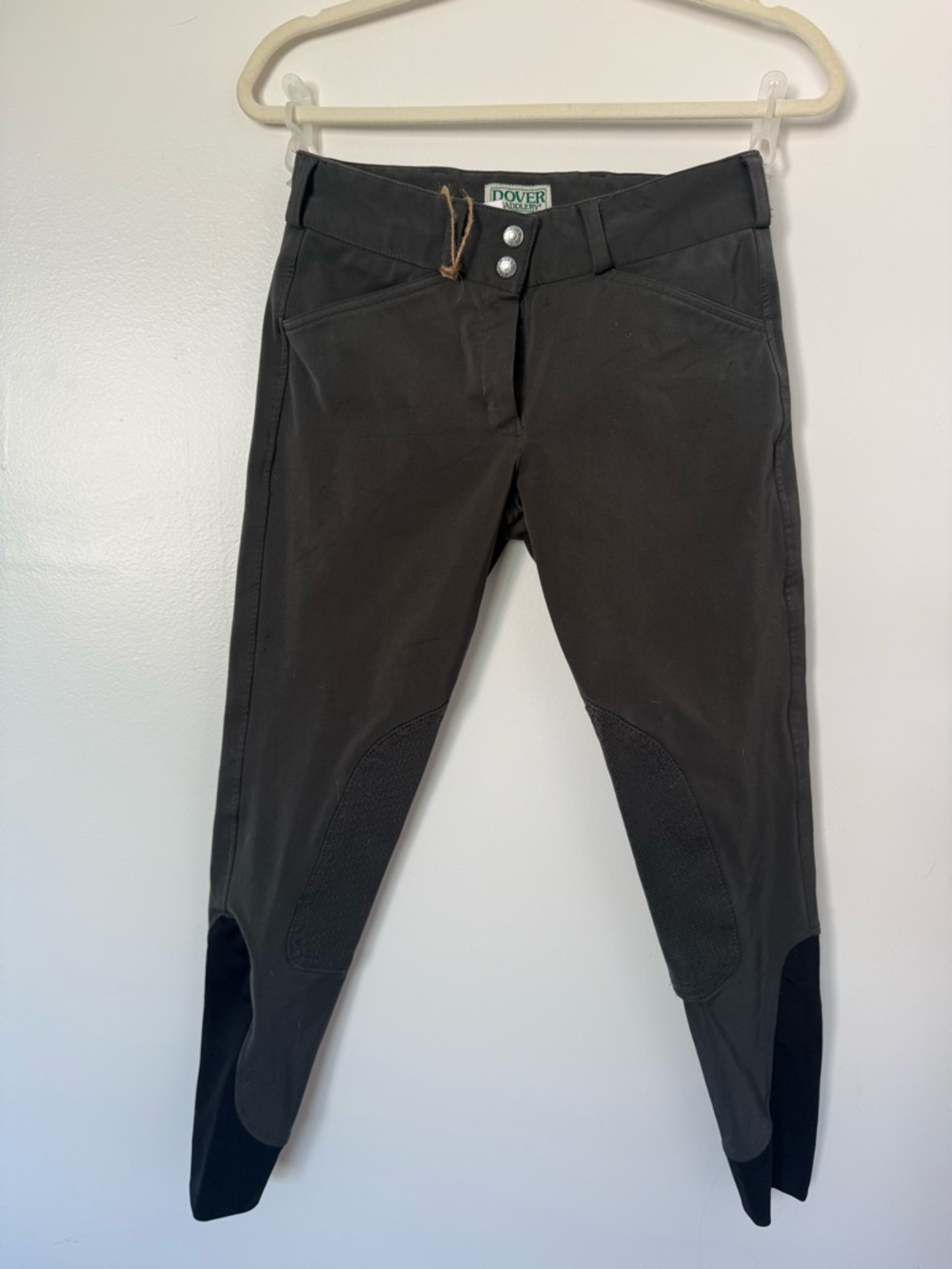 Grey Knee Patch Dover Breeches